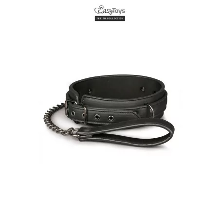 Collar y correa de metal - Colección fetiche - Easytoys Fetish Collection (54,00 €) | Poppers Express