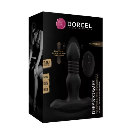 Vibrating back and forth plug — Deep Stormer by Dorcel - Dorcel (€119.90) | Poppers Express