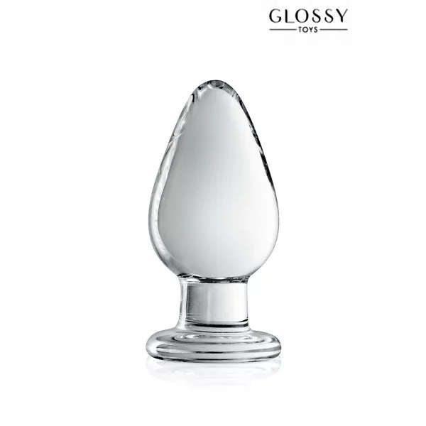 Onbreekbare glazen buttplug — Glossy Toys n° 25 - Glossy Toys (€ 27,90) | Poppers Express