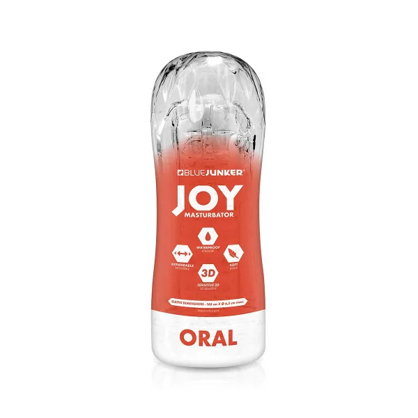 Masturbator voor orale sekssensatie - JOY - Blue Junker (€ 18,90) | Poppers Express