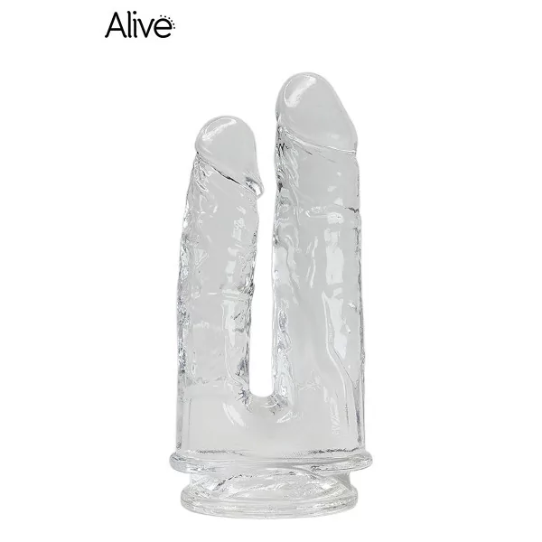 Dildo Doble Imperium de Jelly - Alive (27,90 €) | Poppers Express