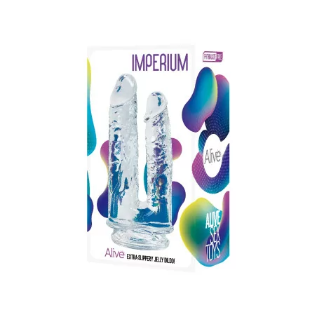 Dildo Doble Imperium de Jelly - Alive (27,90 €) | Poppers Express