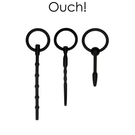 Set of 3 urethral probes - Ouch! (€29.90) | Poppers Express