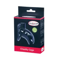 Black Chastity Cage - Malesation (€44.90) | Poppers Express