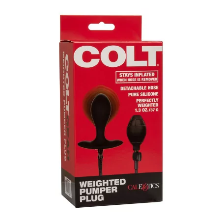 Gewichteter aufblasbarer Analplug - COLT - (51,99 €) | Poppers Express