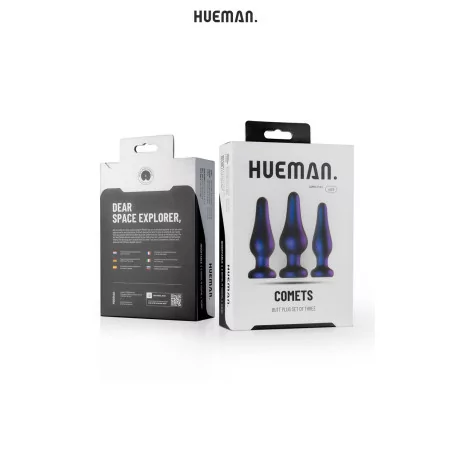 Caja de 3 enchufes premium y de diseño — Comet by Hueman - Hueman (39,99 €) | Poppers Express