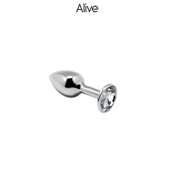 Plug anale in metallo diamantato taglia S - Piacere anale - Alive (9,90 €) | Poppers Express