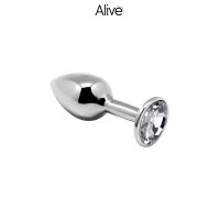 Diamant metalen anaalplug maat L - anaal genot - Alive (€ 16,90) | Poppers Express