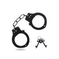 Black Metal Handcuffs - Toy Joy (€13.90) | Poppers Express