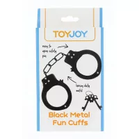 Black Metal Handcuffs - Toy Joy (€13.90) | Poppers Express