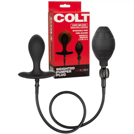 Gewichteter aufblasbarer Analplug - COLT - (51,99 €) | Poppers Express