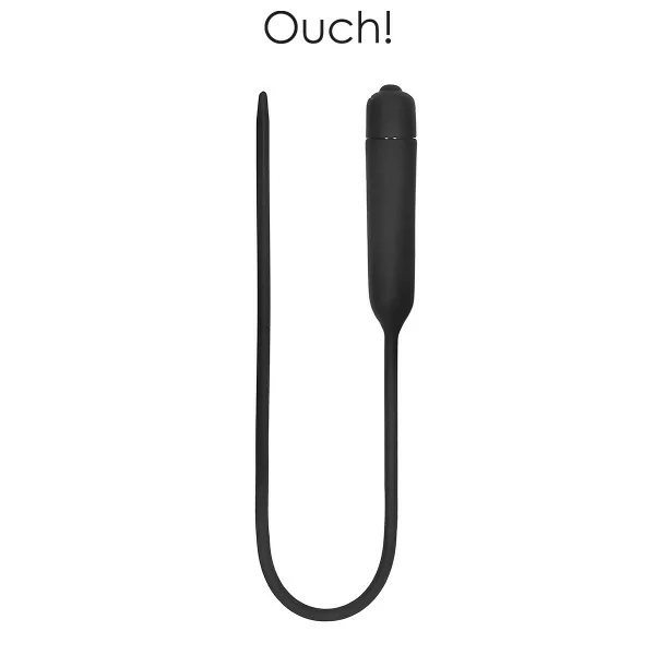 Extra Long Vibrating Urethral Plug - Ouch! (€36.90) | Poppers Express