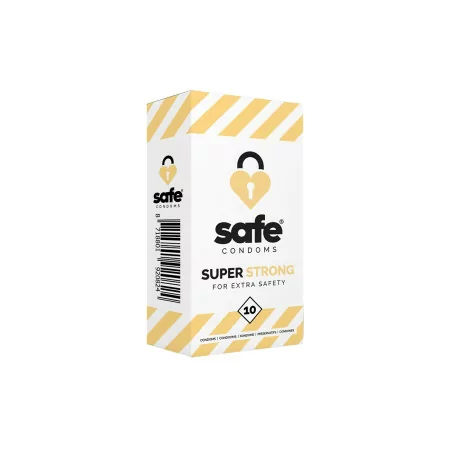 10 préservatifs Safe Super Strong - Très Résistants - Safe (9,90 €) | Poppers Express