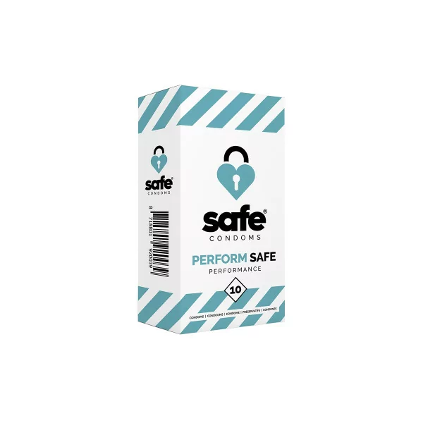 10 Safe Performance Condooms - Uitstellende effecten - Safe (€ 9,90) | Poppers Express