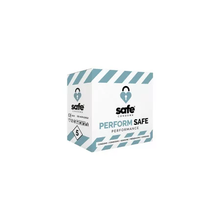 5 préservatifs Safe Performance - Effets Retardants - Safe (4,95 €) | Poppers Express