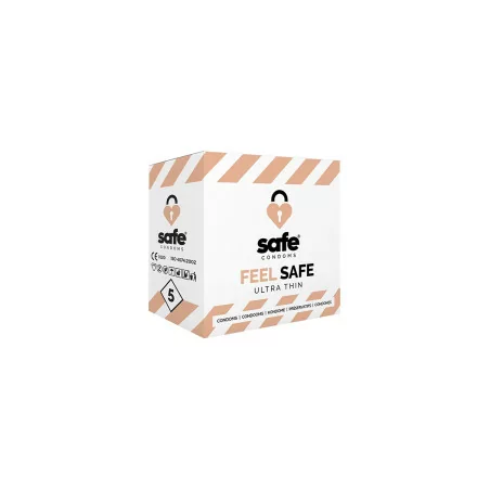 5 Feel Safe Condoms - Ultra Thin - Safe (€4.95) | Poppers Express