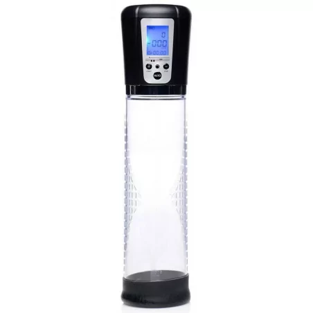 Automatic Penis Pump with LCD Display - Rechargeable - Blue Junker (€78.90) | Poppers Express