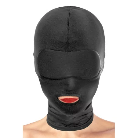 Cagoule Ouverture Bouche en Spandex - Fetish Tentation (7,90 €) | Poppers Express