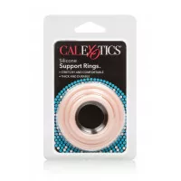 Set van 3 huidkleurige siliconen ringen - (€ 6,99) | Poppers Express