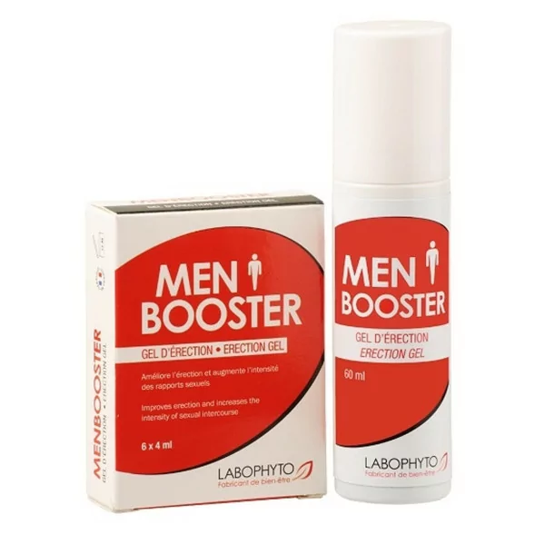 Men booster - Gel D'érection 60ml - Labophyto (19,90 €) | Poppers Express