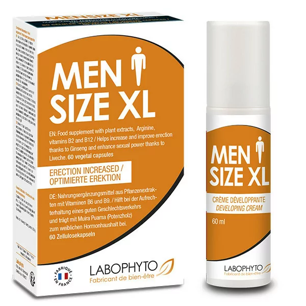 Men Size XL - 60ml - Erection Strengthening Cream - Labophyto (€24.95) | Poppers Express