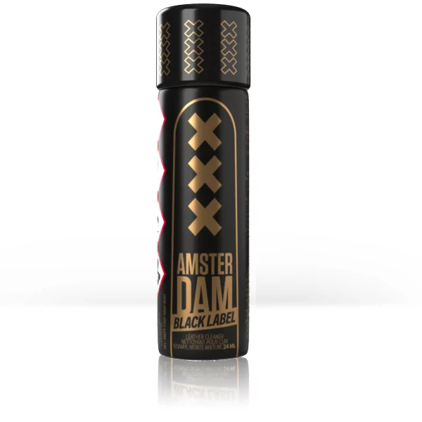 Amsterdam XXX Black Label 24ml - Amsterdam (€ 15,90) | Poppers Express