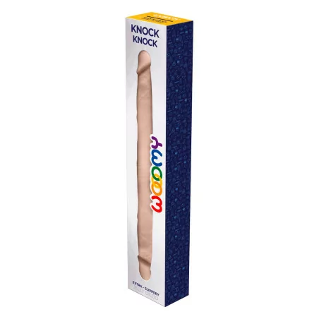 Double Gode 40cm Knock-Knock - Wooomy (24,90 €) | Poppers Express