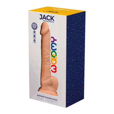 Jack: 21cm Double Density Dildo (Skin Touch) - Wooomy (€42.90) | Poppers Express