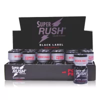 Box 18 Super Rush Black Label 10ml - Prix Grossiste - Poppers Rush (168,20 €) | Poppers Express