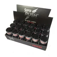 Box 18 Super Rush Black Label 10ml - Prix Grossiste - Poppers Rush (168,20 €) | Poppers Express