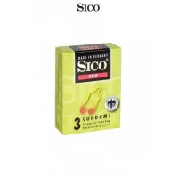 3 preservativi Sico GRIP - Sico (2,16 €) | Poppers Express