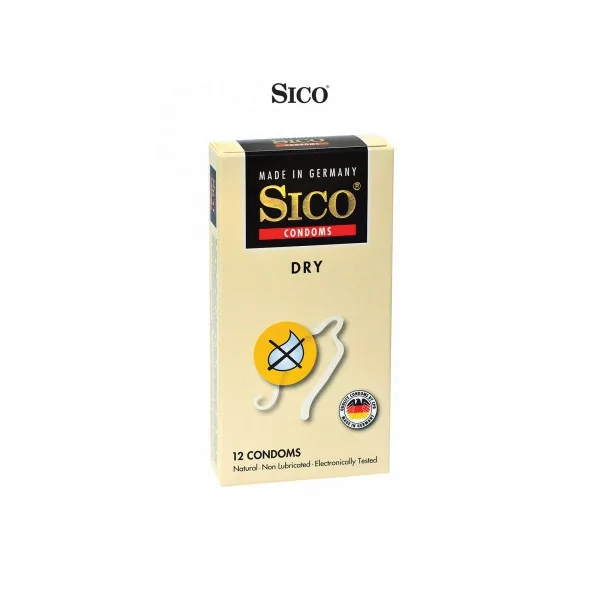 12 preservativi Sico DRY - Sico (8,62 €) | Poppers Express