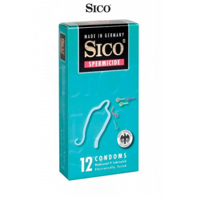 12 preservativos Sico SPERMICIDA