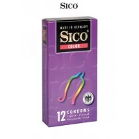 12 preservativos Sico COLOR - Sico (7,53 €) | Poppers Express