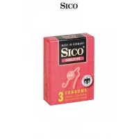 3 Preservativi Sico SENSITIVE - Sico (2,16 €) | Poppers Express