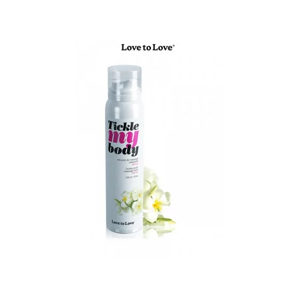 Crackling massage foam - Different flavors - Love to Love (€14.83) | Poppers Express