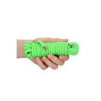 Glow-in-the-dark bondage touw - 5 meter - Ouch! (€ 23,90) | Poppers Express