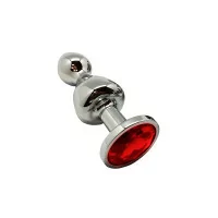 Double Red Jewel Plug S - Lollypop - Wooomy (€17.90) | Poppers Express