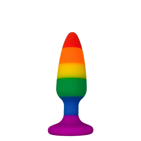 Hiperloo Rainbow Plug – Größe S – 9 x 2,4 cm - Wooomy (26,90 €) | Poppers Express