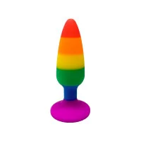 Hiperloo Rainbow Plug – Größe S – 9 x 2,4 cm - Wooomy (26,90 €) | Poppers Express