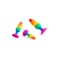 Hiperloo Rainbow Plug – Größe S – 9 x 2,4 cm - Wooomy (26,90 €) | Poppers Express