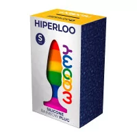 Hiperloo Rainbow Plug – Größe S – 9 x 2,4 cm - Wooomy (26,90 €) | Poppers Express