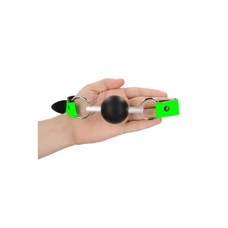 Baillon Boule Brillant dans le noir - Ouch! (28,90 €) | Poppers Express