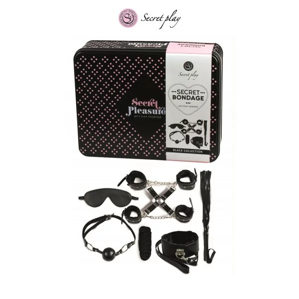 Kit Plaisir BDSM 8 pièces - (54,95 €) | Poppers Express