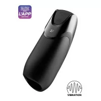 Connected Masturbator Men Vibration+ - Satisfyer - Satisfyer (€79.95) | Poppers Express