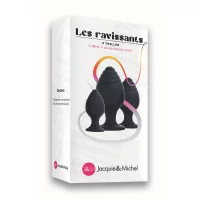 Coffret Initiation 3 Plugs Anal — Les Ravissants by Jacquie et Michel - Jacquie & Michel Toys (27,90 €) | Poppers Express