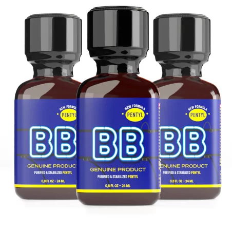 Lot 3 Poppers BB dont 1 gratuit - (38,65 €) | Poppers Express