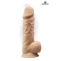 Consolador Vibrador Tacto Piel 21,5 cm - Silexd - SilexD (69,90 €) | Poppers Express