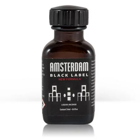 Amsterdam Black Label - Formula intensa - Amsterdam (14,95 €) | Poppers Express