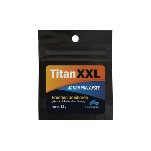 Titan XXL (4 compresse) - Erezioni Ferme e Prolungate - Labophyto (17,90 €) | Poppers Express